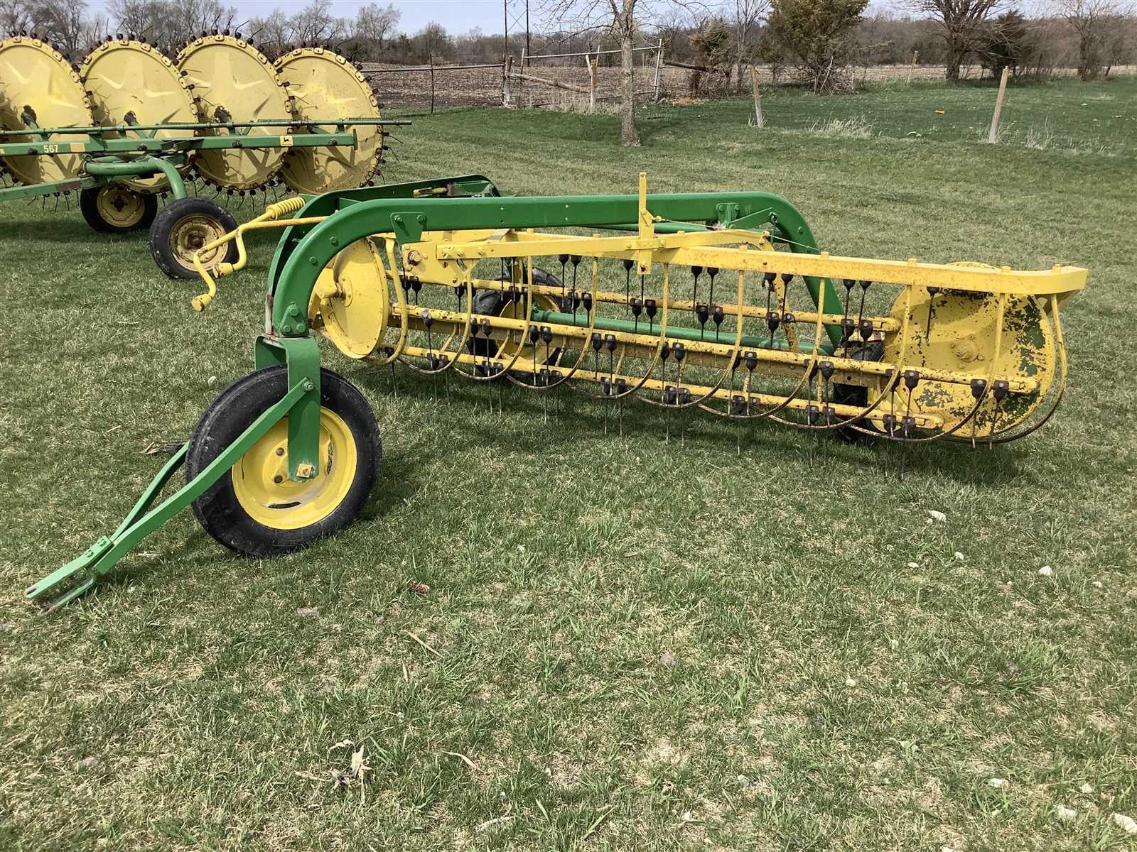 john deere 640 hay rake parts diagram