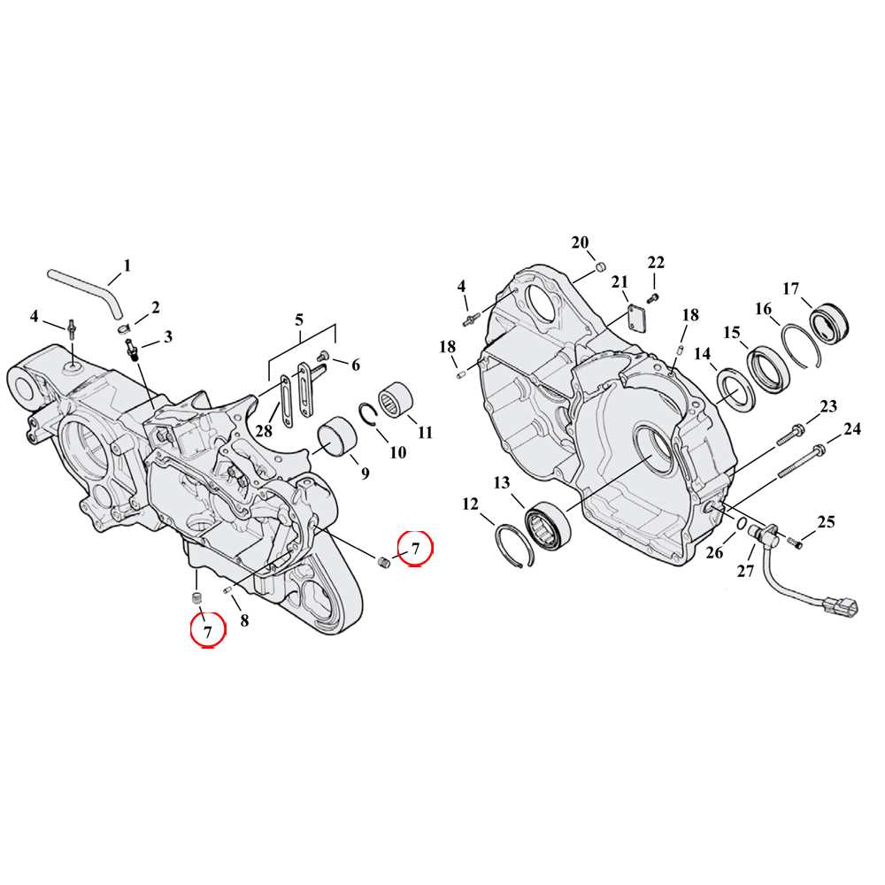 harley exploded parts diagram