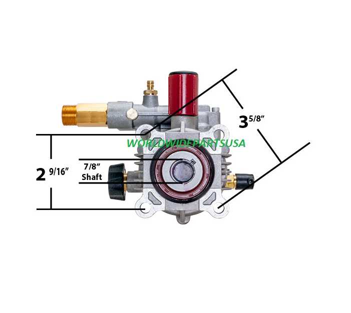 ex cell 2500 pressure washer parts diagram