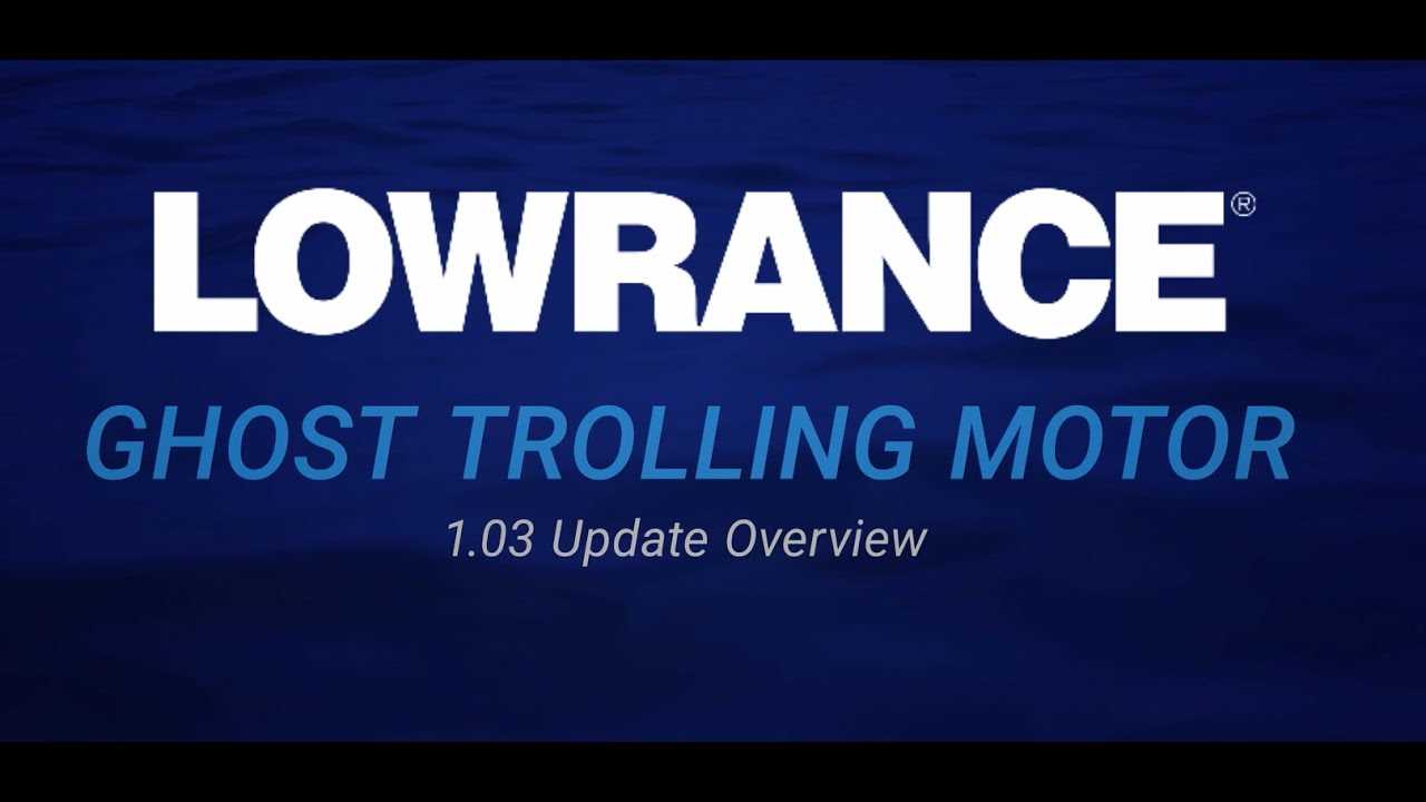 lowrance ghost trolling motor parts diagram