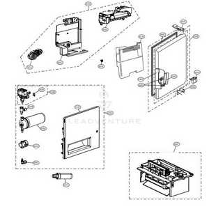 parts diagram for kenmore elite refrigerator