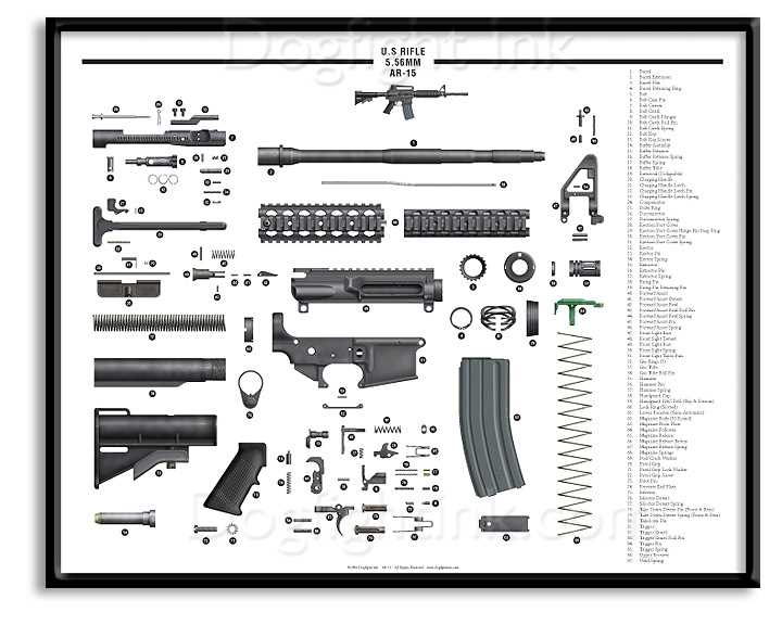 parts of ar 15 diagram