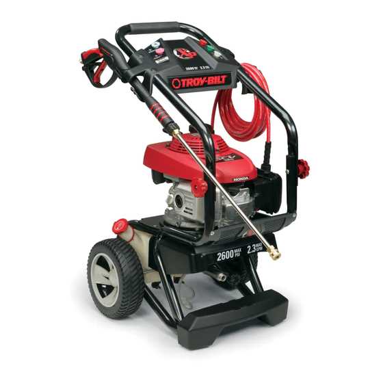 troy bilt power washer parts diagram