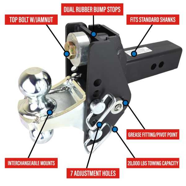 trailer hitch parts diagram