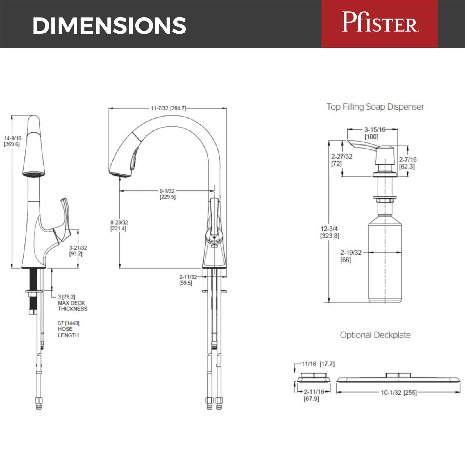 pfister kitchen faucet parts diagram