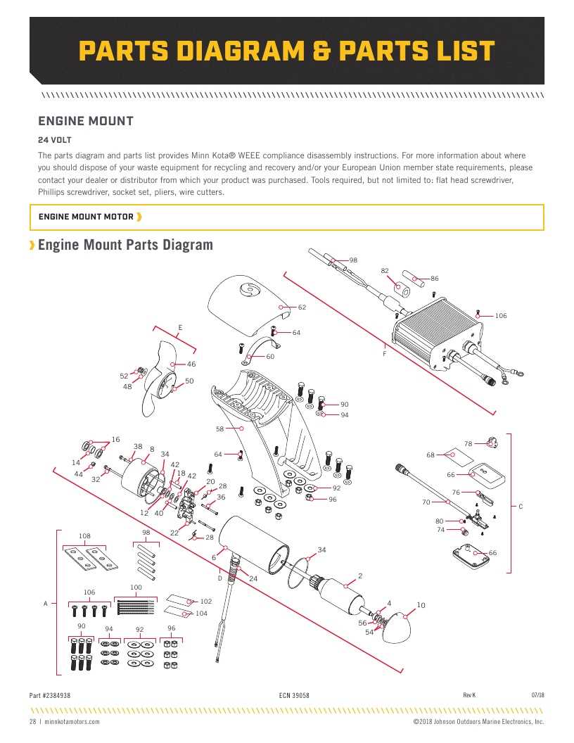 minn kota riptide 80 parts diagram