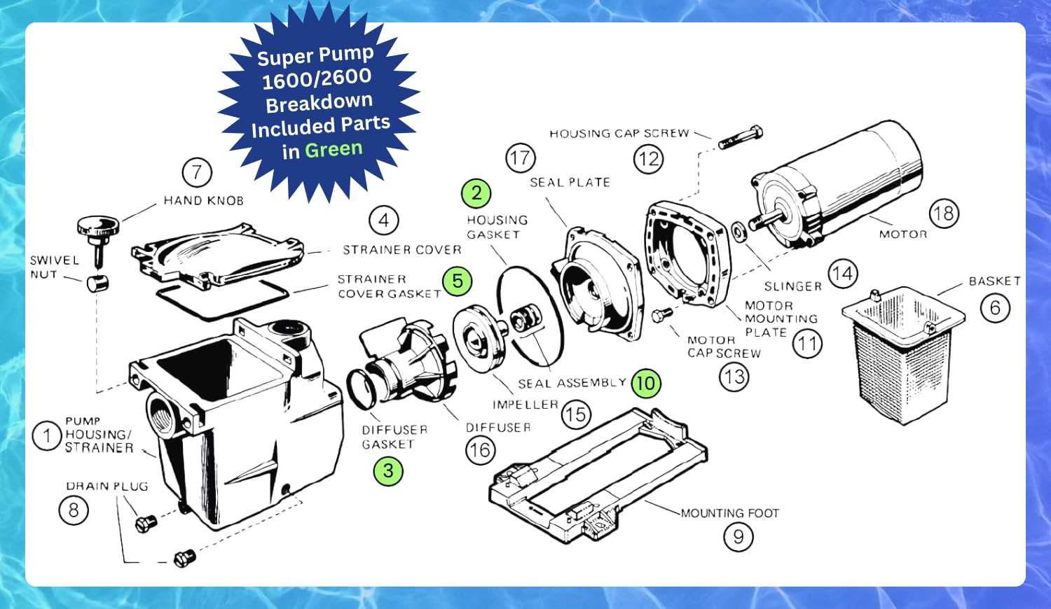 hayward sp2607x10 parts diagram