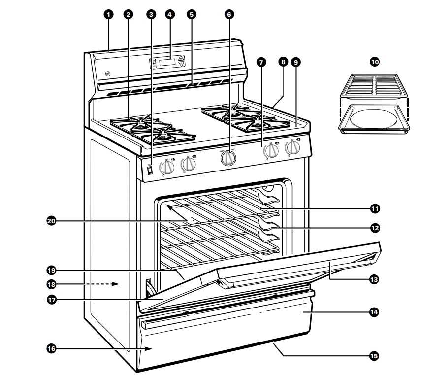 ge spectra oven parts diagram