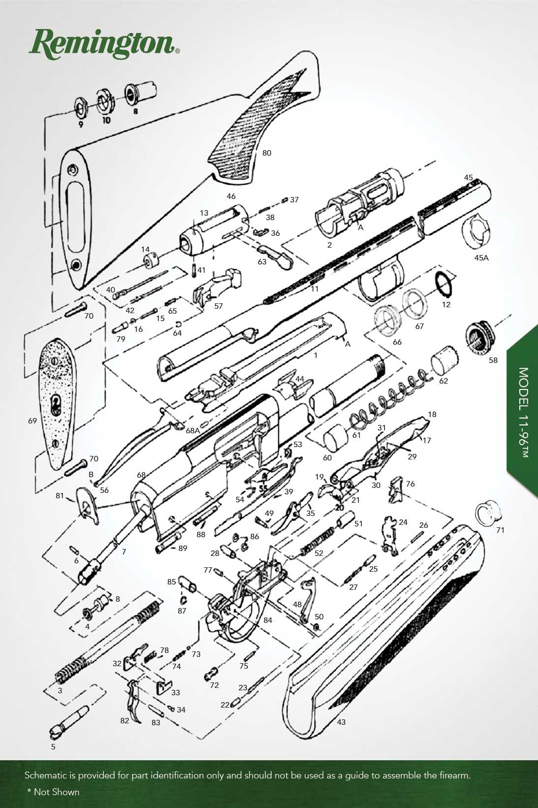 remington sportsman 48 parts diagram