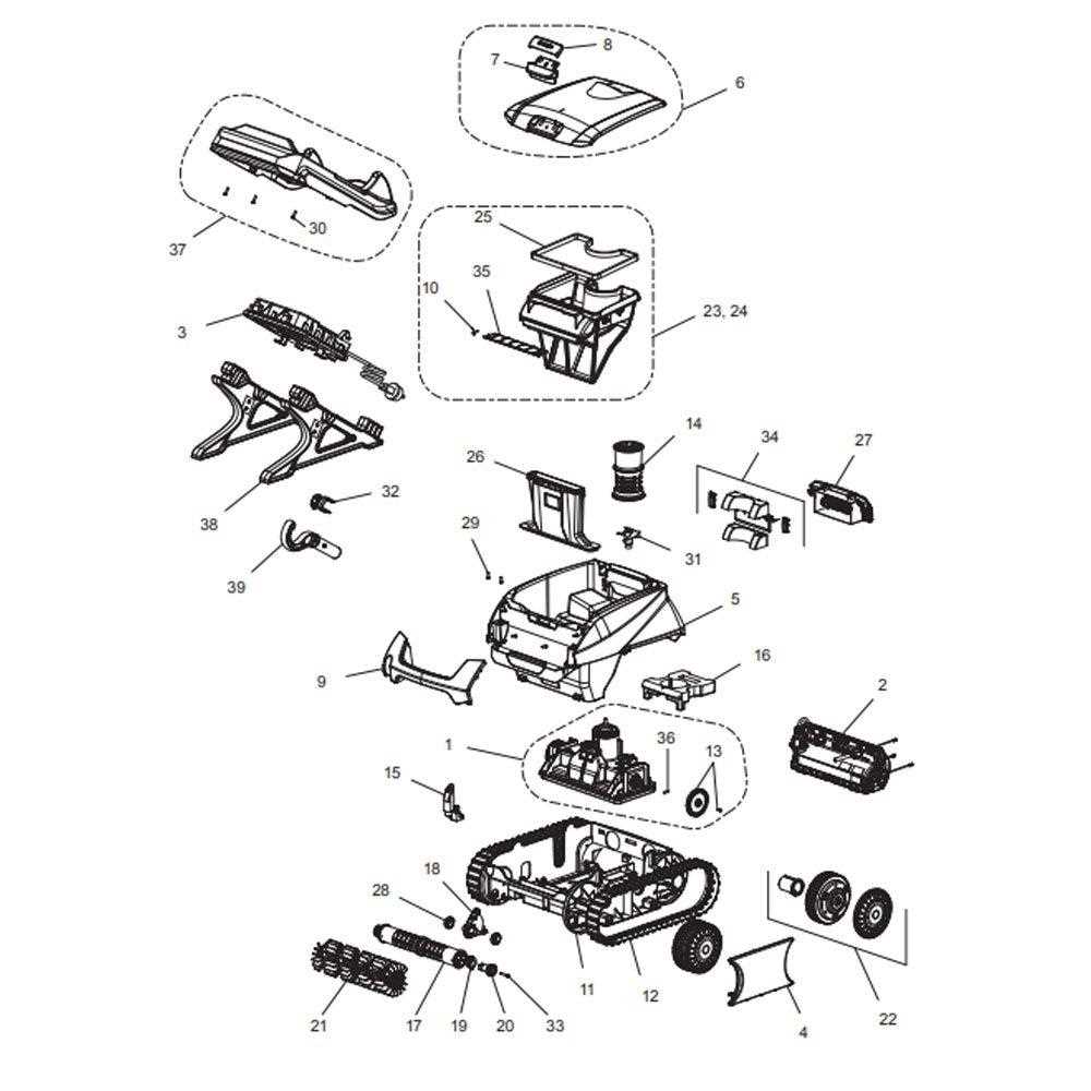 polaris p825 parts diagram