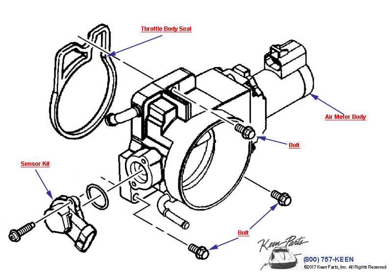 parts of a throttle body diagram