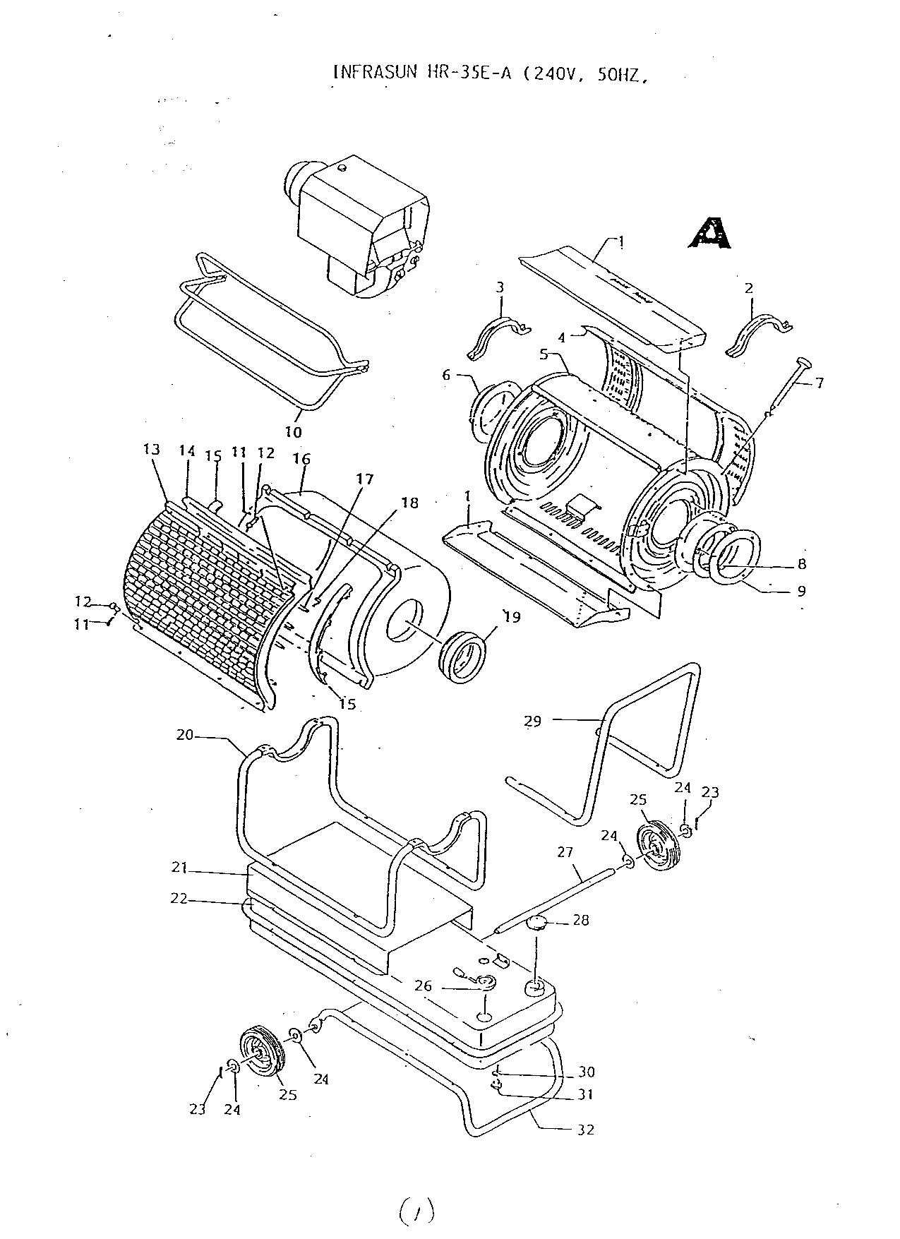 reddy heater pro 110 parts diagram