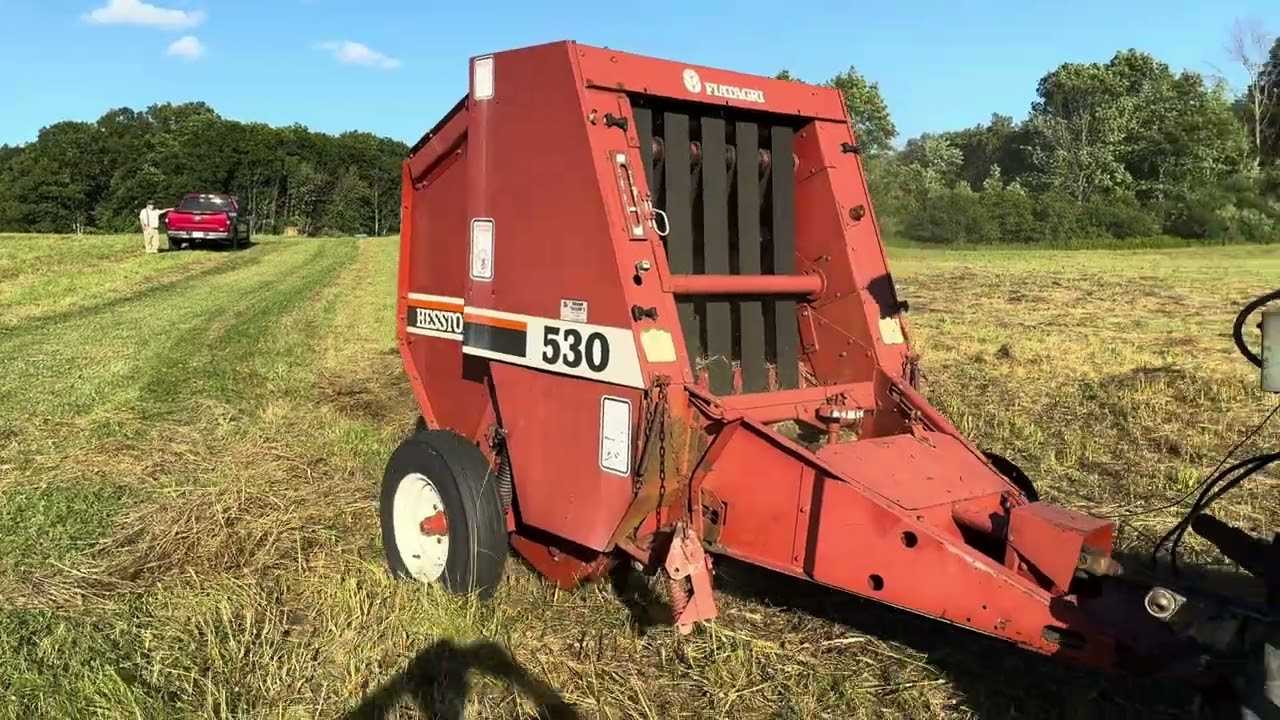 hesston 530 round baler parts diagram