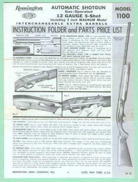 1100 remington parts diagram