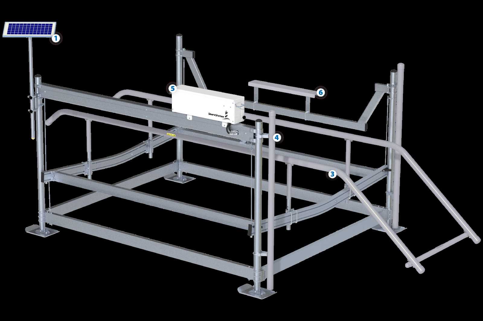 shorestation parts diagram