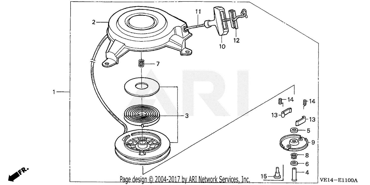 honda harmony 215 parts diagram