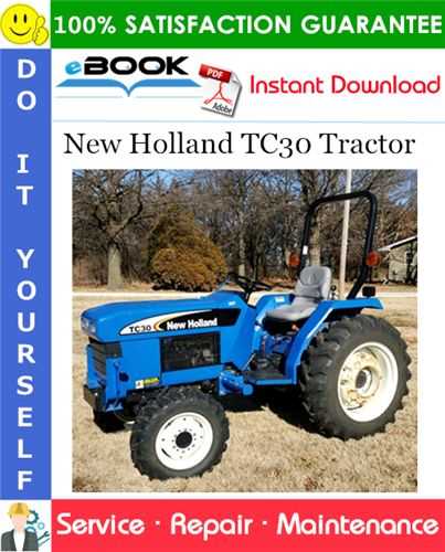 new holland tc30 parts diagram