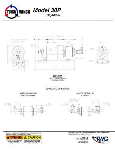 tulsa winch parts diagram