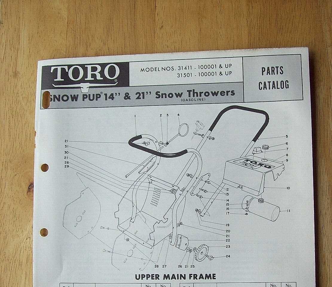 toro ccr 3650 parts diagram