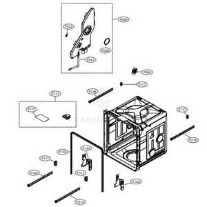 lg dishwasher parts diagram