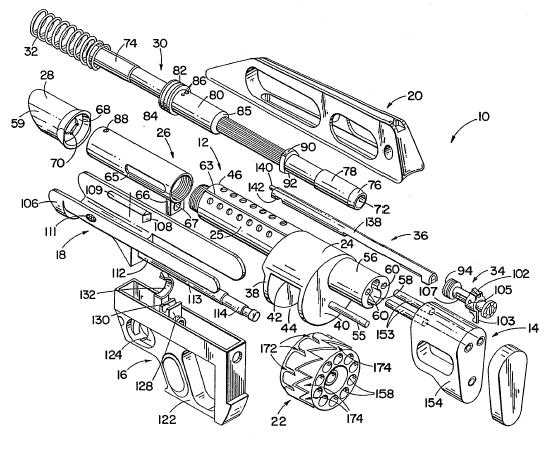 remington 1100 12 gauge parts diagram