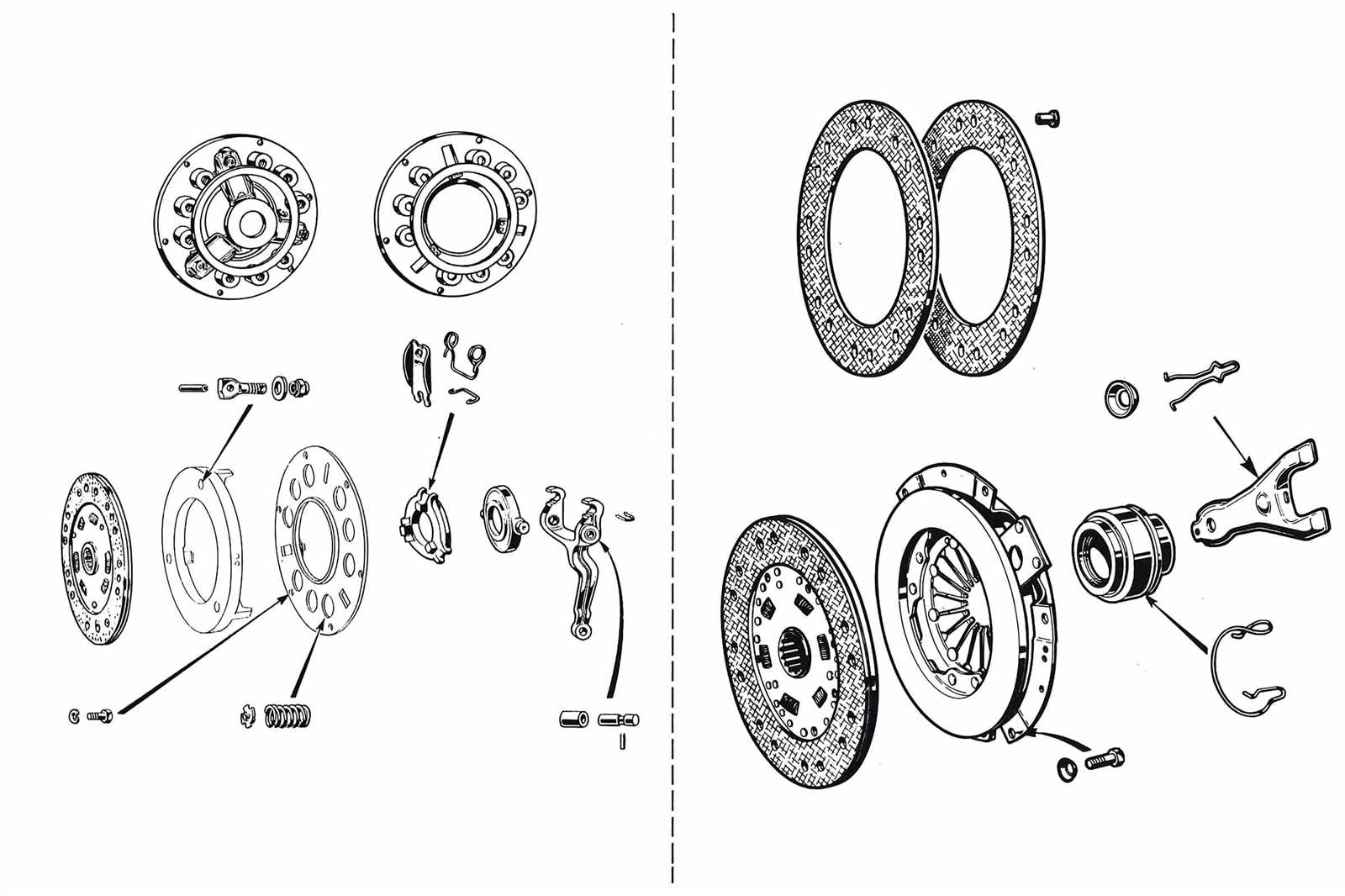 clutch parts diagram