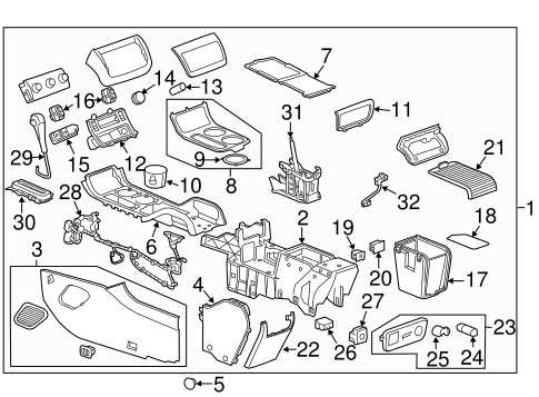 2011 chevy traverse parts diagram