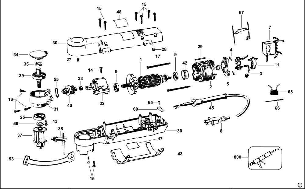 dewalt drill parts diagram