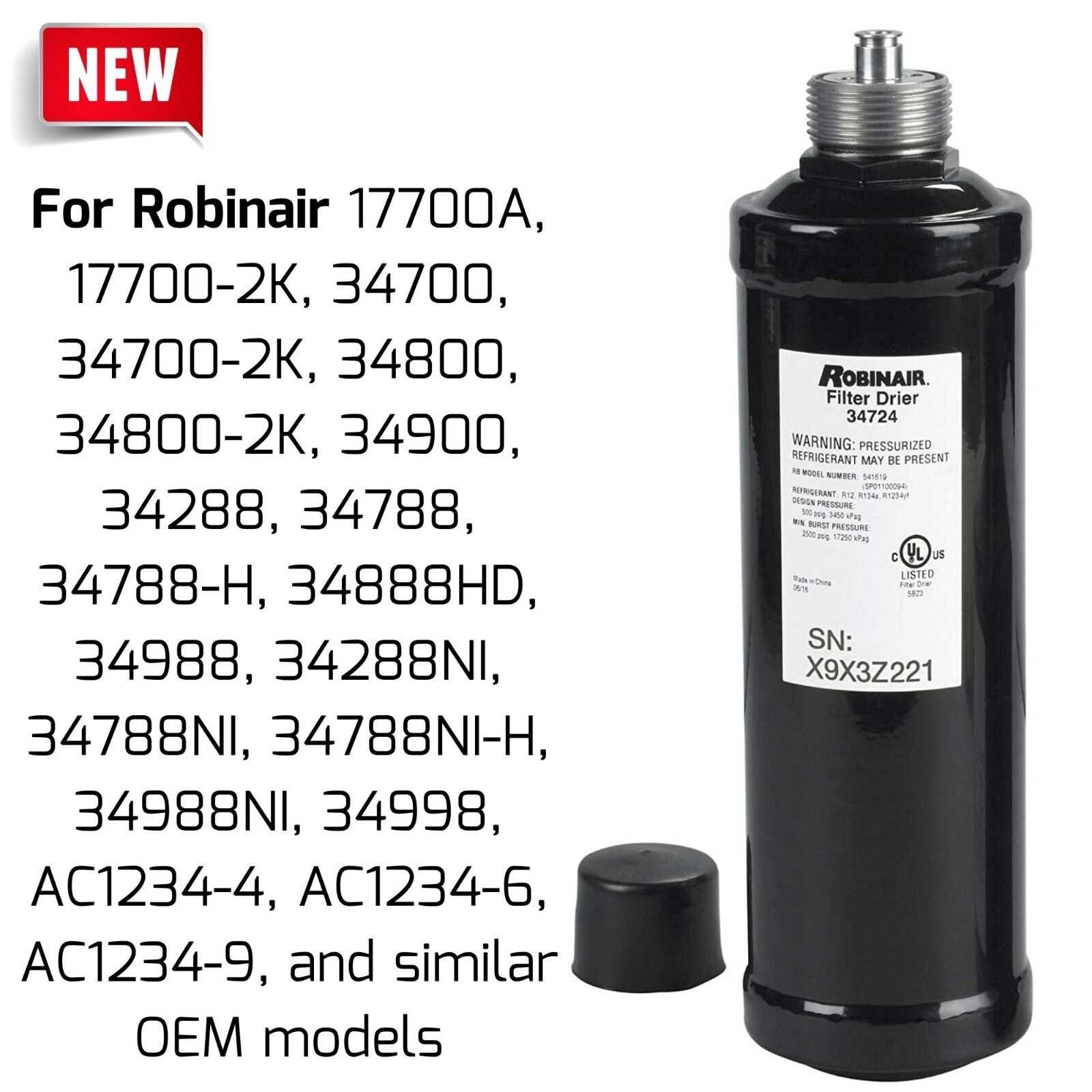 robinair 34788 parts diagram