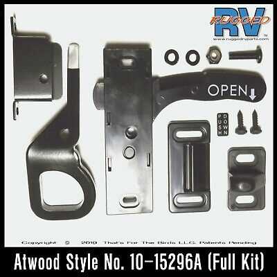 rv screen door parts diagram