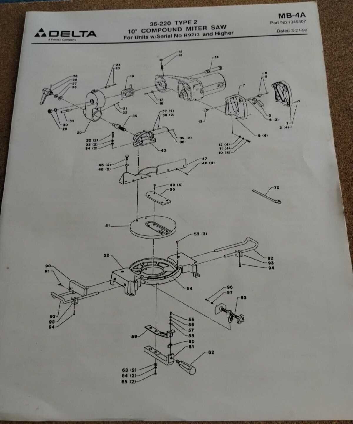 ryobi tss103 parts diagram