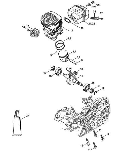 stihl ms 271 parts diagram