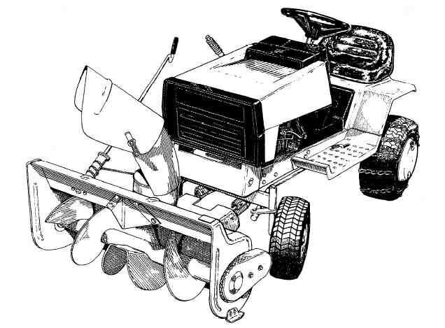 simplicity snowblower parts diagram