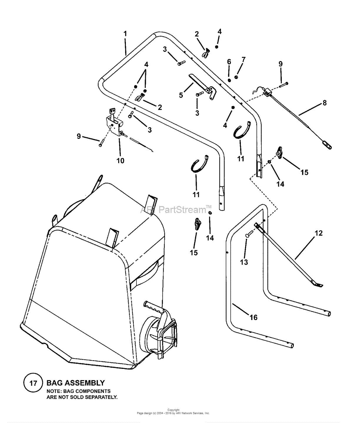 simplicity vacuum parts diagram