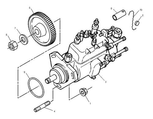 stanadyne db4 injection pump parts diagram