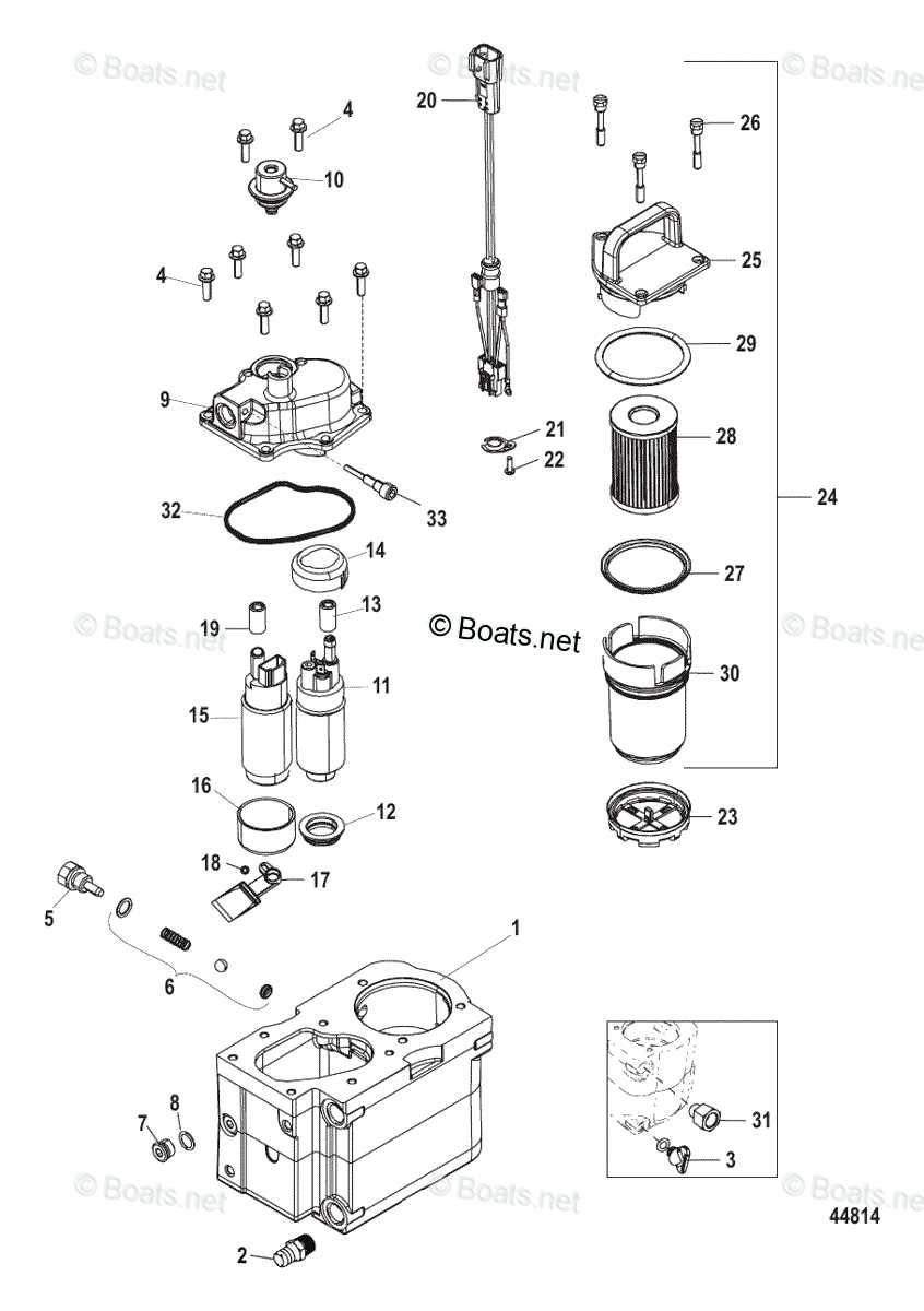 mercruiser 5.0 parts diagram