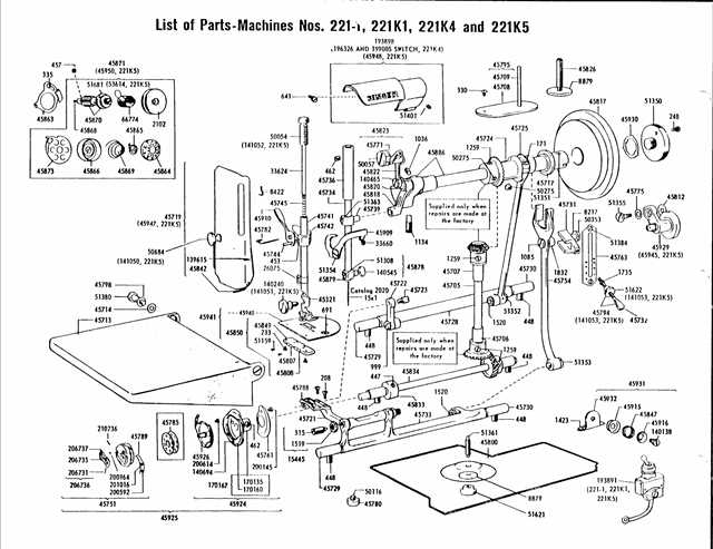 singer model 66 parts diagram