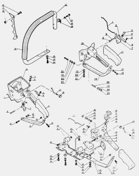 stihl 039 parts diagram