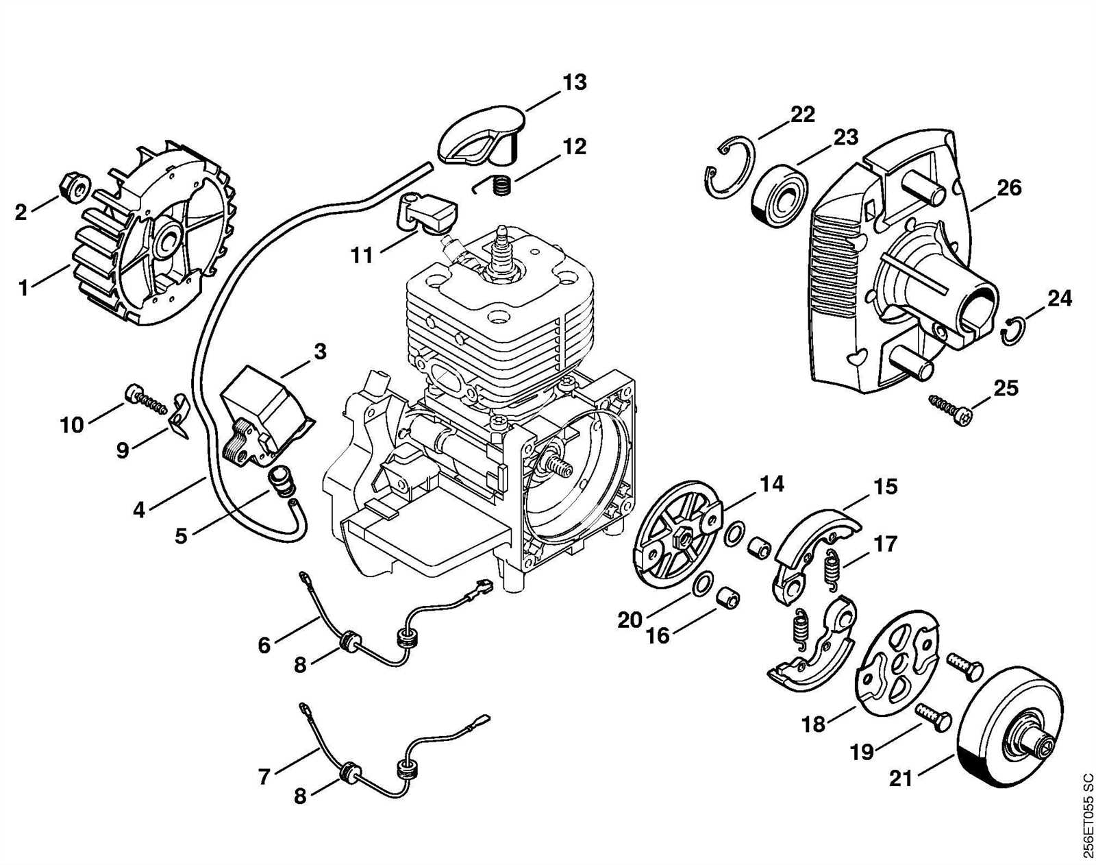 stihl fs 55 parts diagram pdf