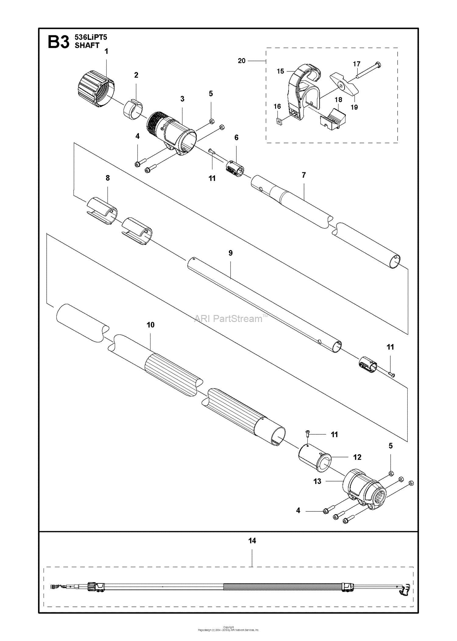 stihl ht131 parts diagram