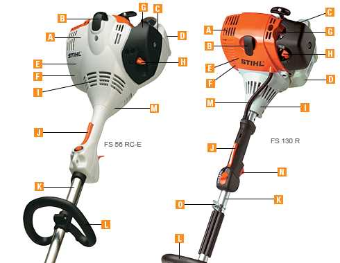 stihl weed eater parts diagram