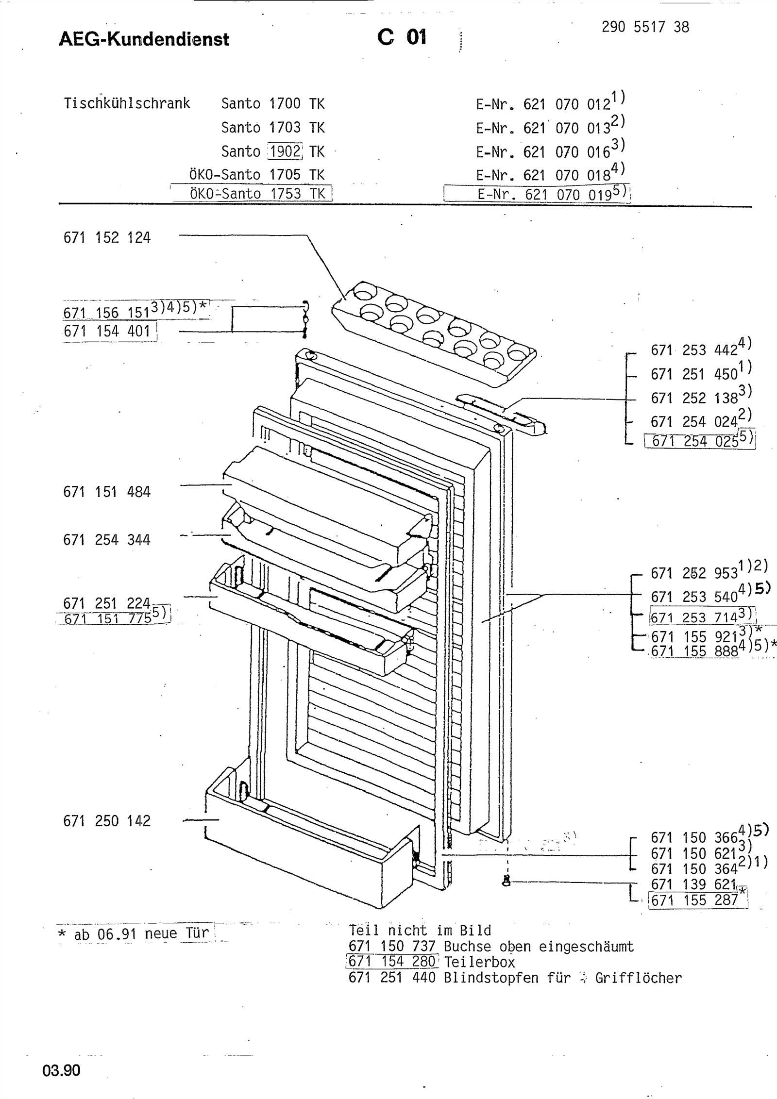 sub zero 650 parts diagram