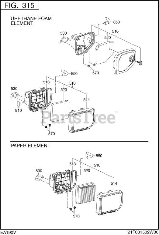 subaru exhaust parts diagram