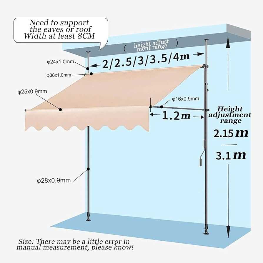 sunsetter awning parts diagram