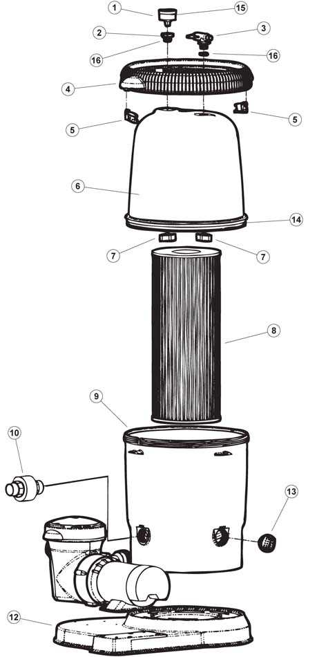 hayward de4820 parts diagram