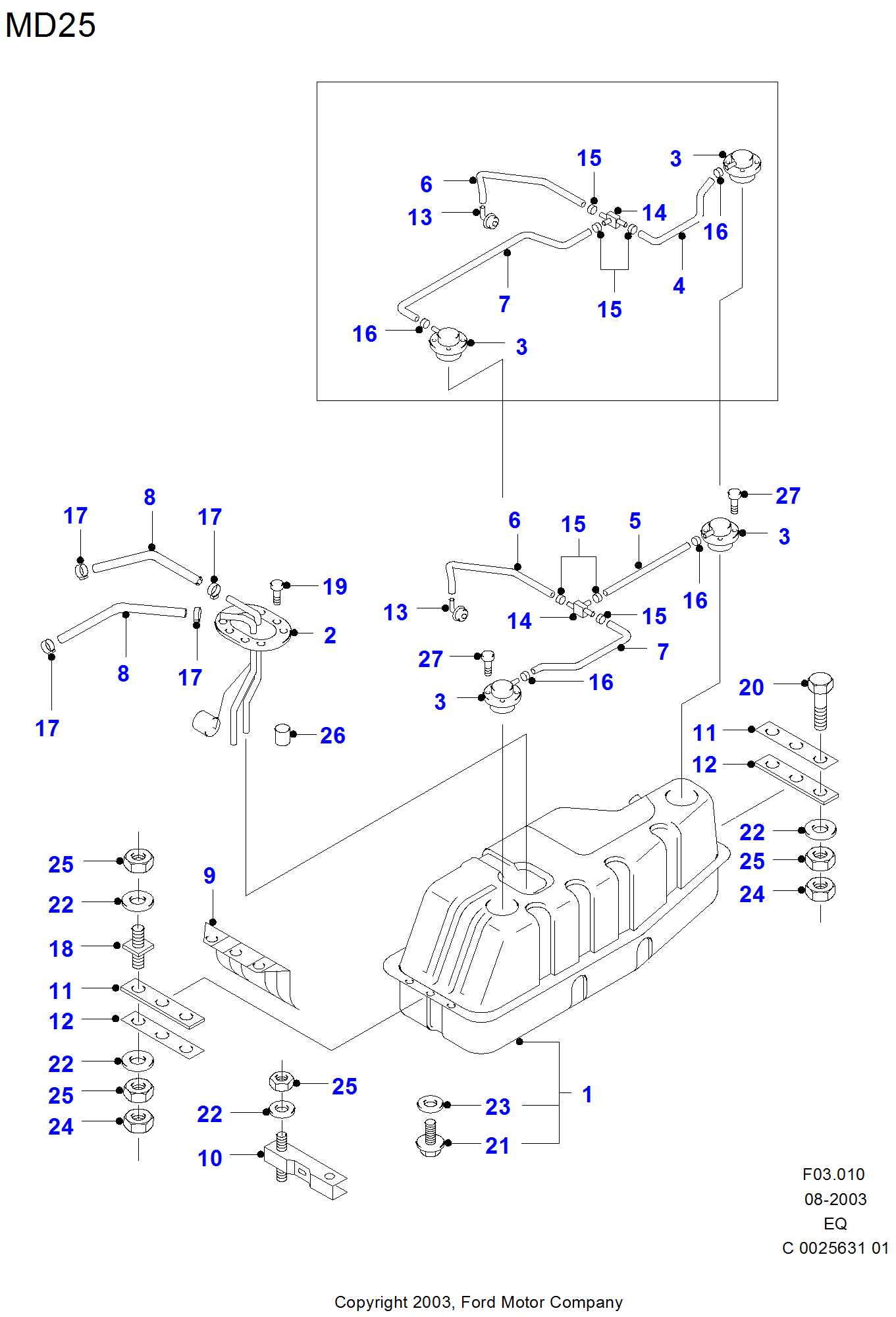 2002 ford ranger parts diagram