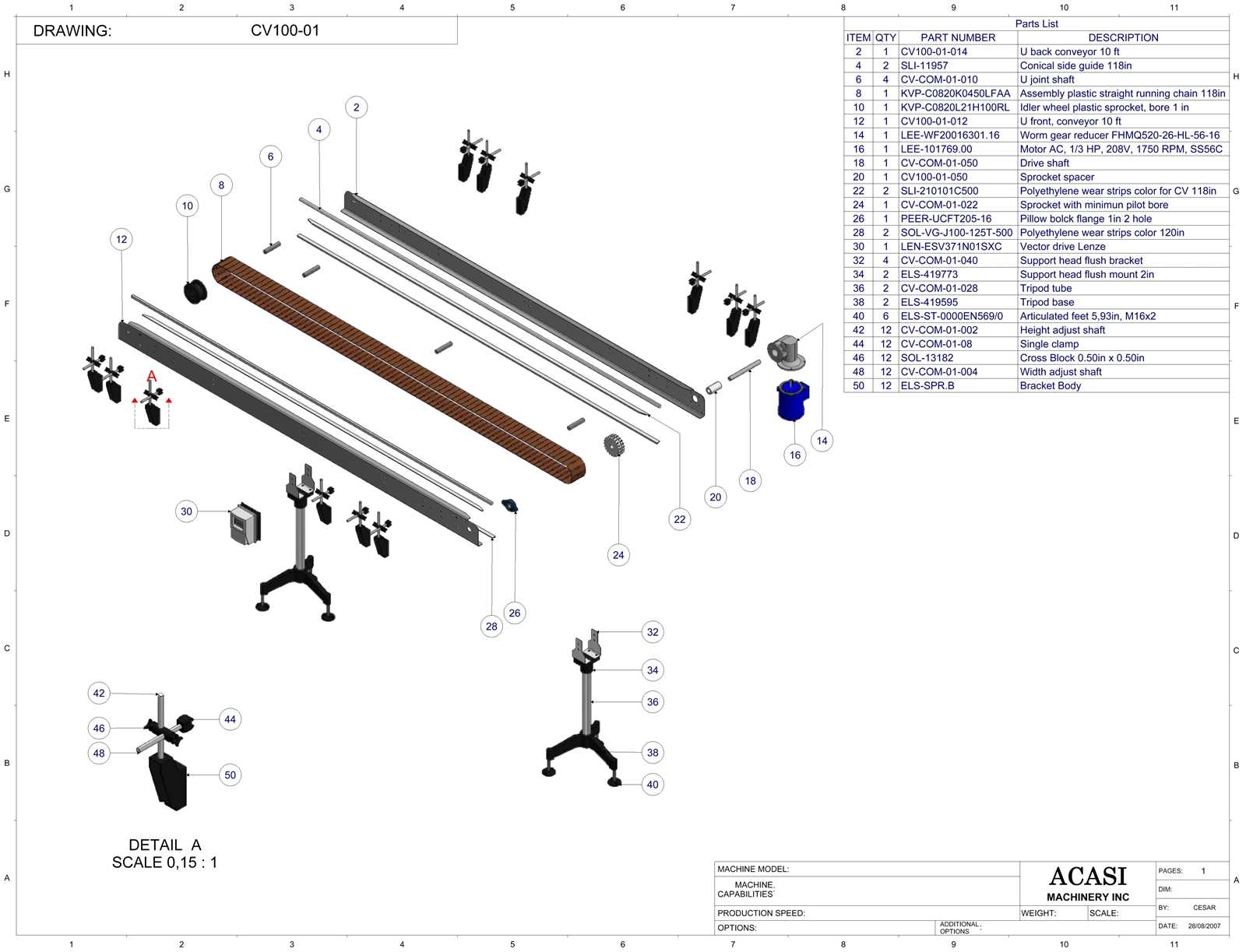 bakflip parts diagram