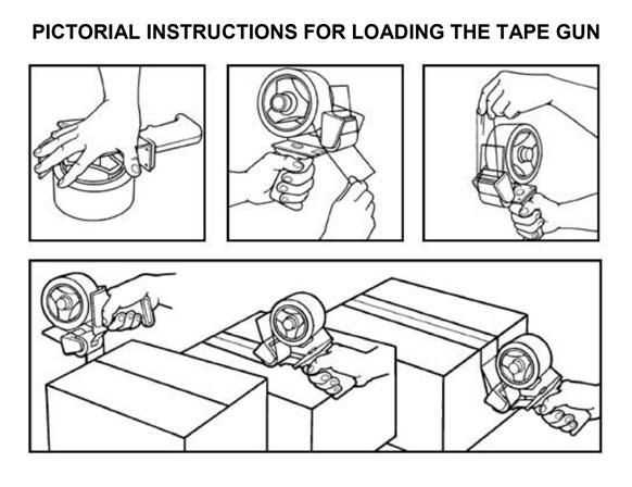 tape dispenser parts diagram