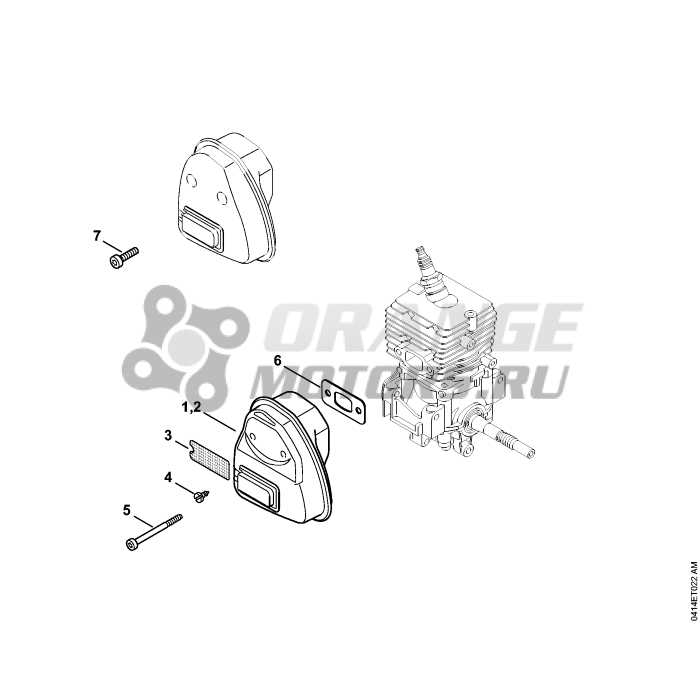 stihl fs38 parts diagram