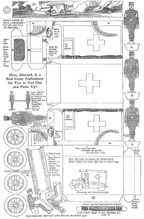 diagram parts of an ambulance